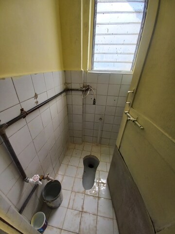 Bathroom in 1 RK Apartment at Gokuldham Complex, Goregaon East – for Rent