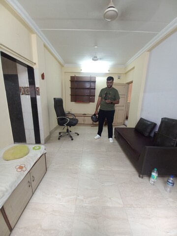 Kitchen in 1 RK Apartment at Vasundhara CHS Gokuldham, Gokuldham Colony – for Rent