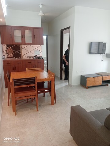 Living Room in 2 BHK Apartment at Lodha Amara, Kolshet Road – for Rent