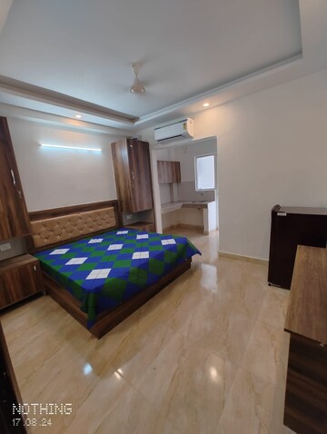 Bedroom in 1 RK Apartment at Sector 24 – for Rent