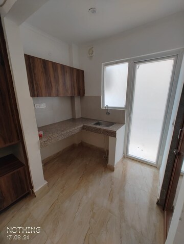 Kitchen in 1 RK Apartment at Sector 24 – for Rent