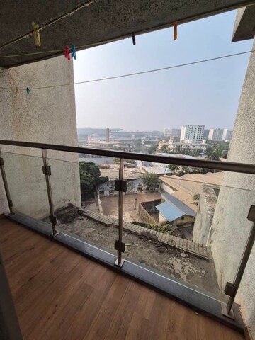 Balcony in 2 BHK Apartment at Hubtown Hillcrest, Andheri East – for Rent