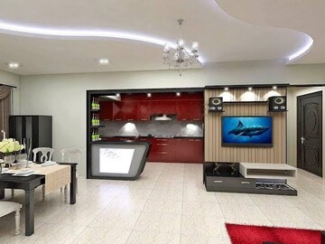Furnished Amenities in 2 BHK Apartment at Siddhi Highland Haven, Balkum Pada – for Rent
