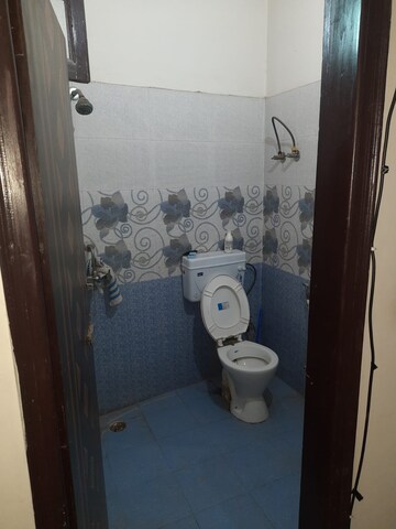 Bathroom in 1 BHK Builder Floor at Niti Khand – for Rent