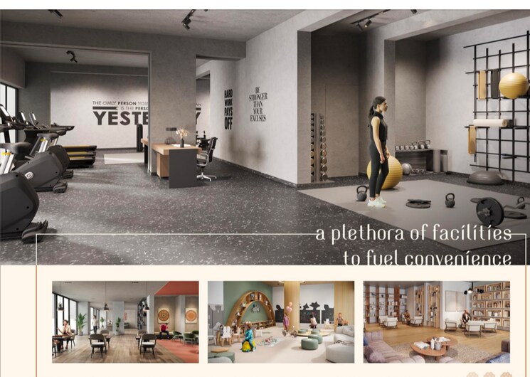 Gym, bopal 2 Bedroom 1200 Sq.Ft. Builder Floor In Bopal Ahmedabad 8223353