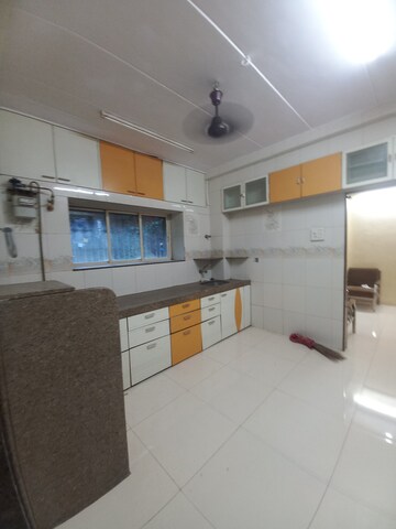 Kitchen in 1 RK Apartment at Gokuldham Complex, Goregaon East – for Rent
