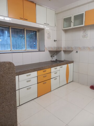 Kitchen in 1 RK Apartment at Gokuldham Complex, Goregaon East – for Rent