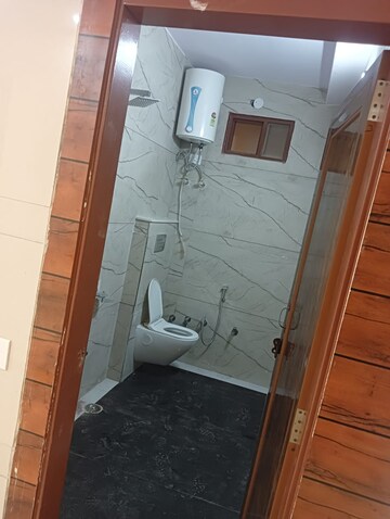 Bathroom in 3 BHK Builder Floor at Dwarka Mor – for Rent