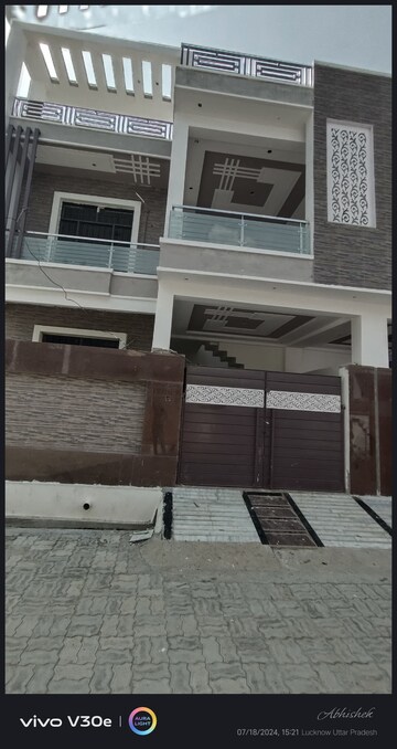 4 BHK Independent House – Exterior View View at Jankipuram - for Sale