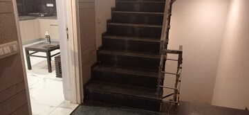 Staircase in 2 BHK Builder Floor at Sector 14 – for Rent