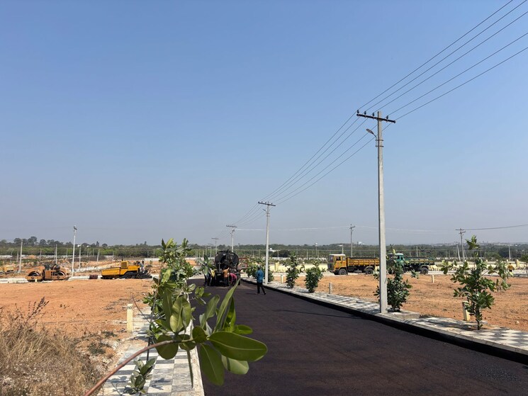 Exterior View, vasavi-archana-white-lotus  229 Sq.Yd. Plot In Kethireddipally Hyderabad 8223704