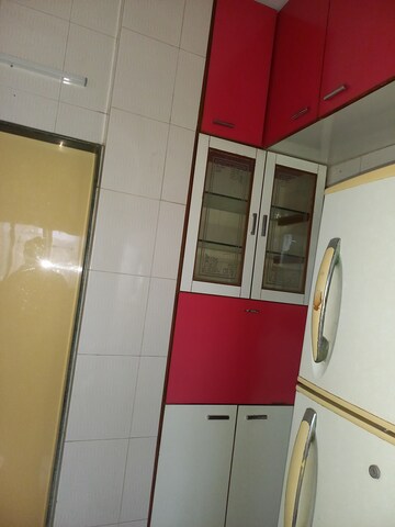 Kitchen in 1 RK Apartment at Sahyadri Chs Jay Parakash Nagar, Goregaon East – for Rent