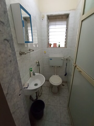 Bathroom in 3 BHK Apartment at Sai Vrindavan, Khadakpada – for Sale
