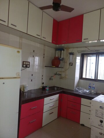 Kitchen in 1 RK Apartment at Sahyadri Chs Jay Parakash Nagar, Goregaon East – for Rent
