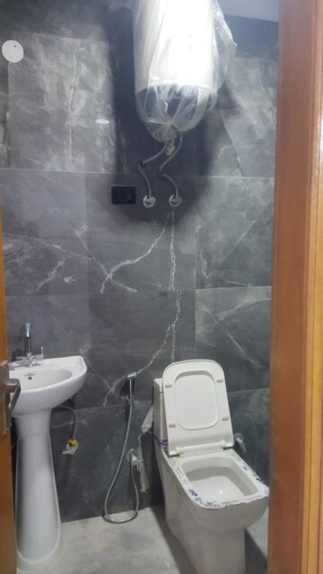 Bathroom in 1 BHK Builder Floor at Paryavaran Complex – for Rent