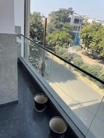 Balcony in 3 BHK Builder Floor at Chahak Plaza, Shakti Khand – for Rent
