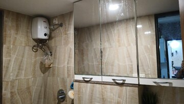 Bathroom in 1 BHK Apartment at Lodha Amara, Kolshet Road – for Rent