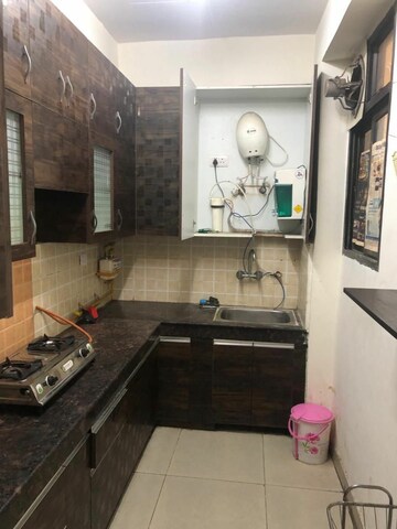 Kitchen in 3 BHK Apartment at VVIP Addresses, Raj Nagar Extension – for Rent