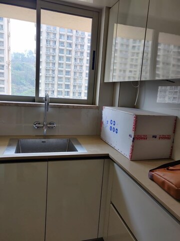 Kitchen in 1 BHK Apartment at LnT Veridian, Powai – for Rent