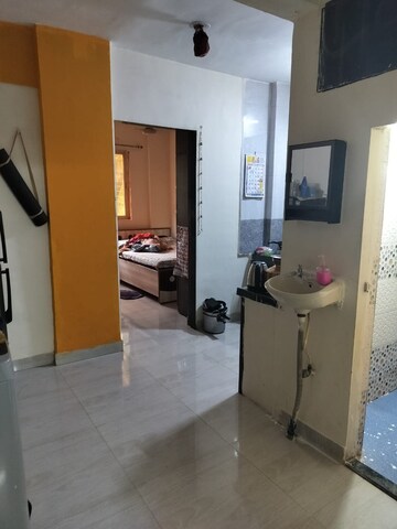 Floor Plan in 1 BHK Apartment at Krishnai Smruti Apartment, Dombivli East – for Rent