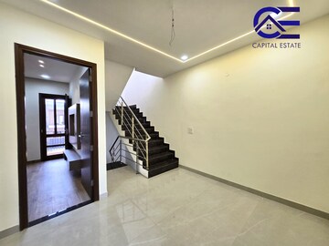 Staircase in 3 BHK Apartment at Vasundhara Enclave – for Sale