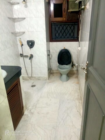 Bathroom in 3 BHK Apartment at Vasant Kunj – for Rent