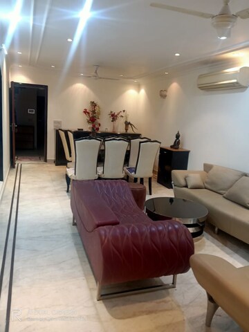 Living Room in 3 BHK Apartment at Vasant Kunj – for Rent