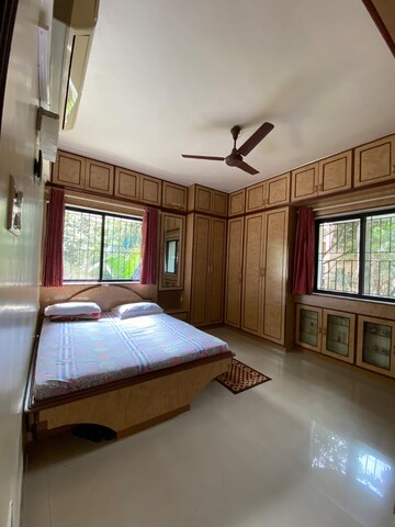 Bedroom in 3 BHK Apartment at Aashiyana Park, Aundh – for Rent