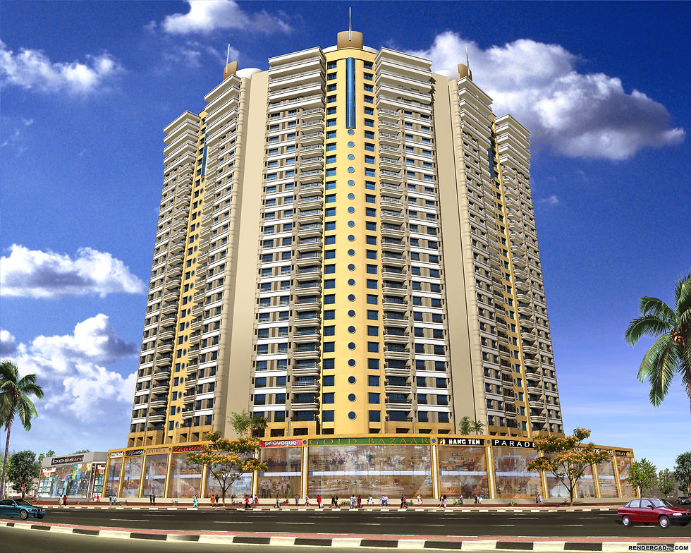 4 BHK + Pooja Room Apartment For Sale in Evershine Cosmic