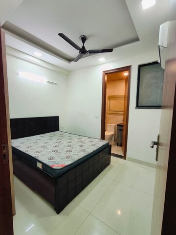 Bedroom in 2 BHK Builder Floor at Ansal Sushant Lok I, Sector 43 – for Rent