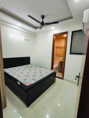 Bedroom in 2 BHK Builder Floor at Ansal Sushant Lok I, Sector 43 – for Rent
