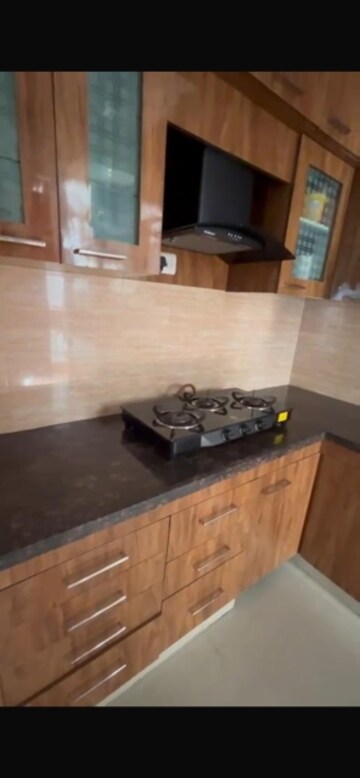 Kitchen in 3.5 BHK Apartment at Omaxe R2, Gomti Nagar – for Rent