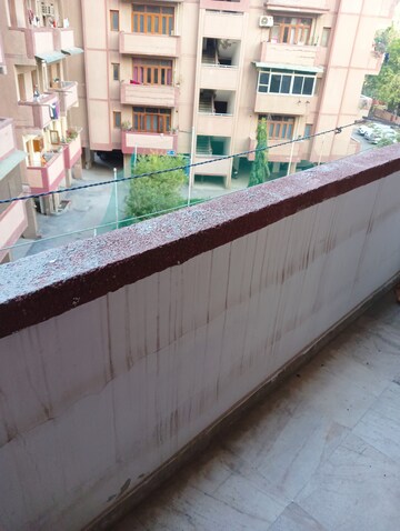 Balcony in 1 BHK Apartment at Royal Garden Estate, Sector 61 – for Rent
