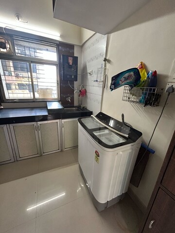 Kitchen in 1 BHK Apartment at Saksham C.H.S., Lower Parel – for Rent