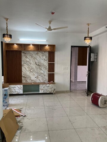 Living Room in 3 BHK Apartment at Nirala Estate II, Tech Zone 4 Greater Noida – for Rent