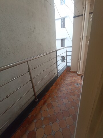 Balcony in 1 BHK Builder Floor at Hsr Layout – for Rent
