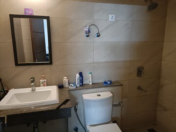 Bathroom in 3 BHK Apartment at Puri Pranayam, Sector 82 – for Rent