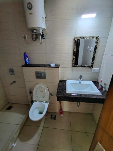 Bathroom in 3 BHK Apartment at Puri Pranayam, Sector 82 – for Rent