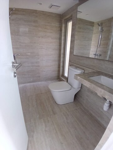 Bathroom in 2 BHK Apartment at Hiranandani Delanna, Ghodbunder Road – for Rent