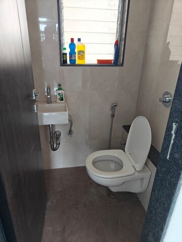 Bathroom in 2 BHK Apartment at Sahakar Empire Towers, Goregaon East – for Rent