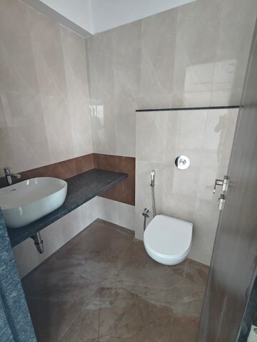 Bathroom in 2 BHK Apartment at Sahakar Empire Towers, Goregaon East – for Rent