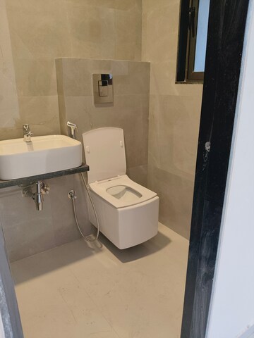 Bathroom in 2 BHK Apartment at Dev Leo Tower, Oshiwara – for Rent
