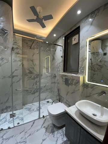 Bathroom in 4 BHK Builder Floor at Ansal API Esencia, Sector 67 – for Sale