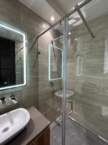 Bathroom in 4 BHK Builder Floor at Ansal API Esencia, Sector 67 – for Sale