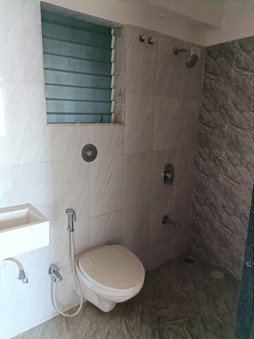 Bathroom in 1 BHK Apartment at Vihang Valley Phase 2, Kasarvadavali – for Sale