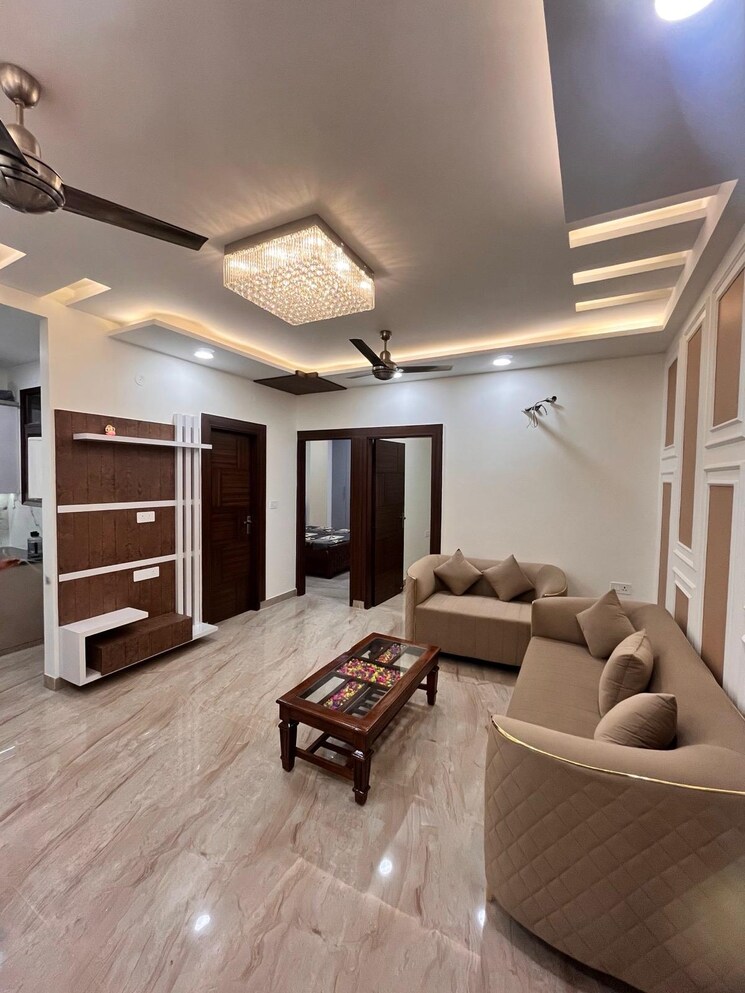 Living Room, smart-lane 3 Bedroom 1400 Sq.Ft. Builder Floor In Niti Khand Ghaziabad 8225051