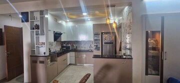 Kitchen in 3 BHK Builder Floor at RPS Palm Drive, Sector 88 – for Rent