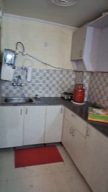 Kitchen in 1 BHK Builder Floor at Mehrauli – for Rent