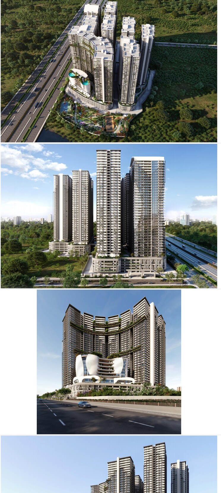 Exterior View, ira-moon-glade 3 Bedroom 1400 Sq.Ft. Apartment In Narsingi Hyderabad 8225171