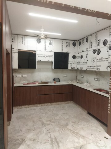 Kitchen in 4 BHK Builder Floor at Greater Kailash – for Rent